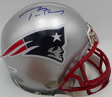 Tom Brady Autographed New England Patriots Mini Helmet TriStar Holo #6205698