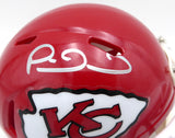 Patrick Mahomes Autographed Kansas City Chiefs Mini Helmet Fanatics Holo #A451020