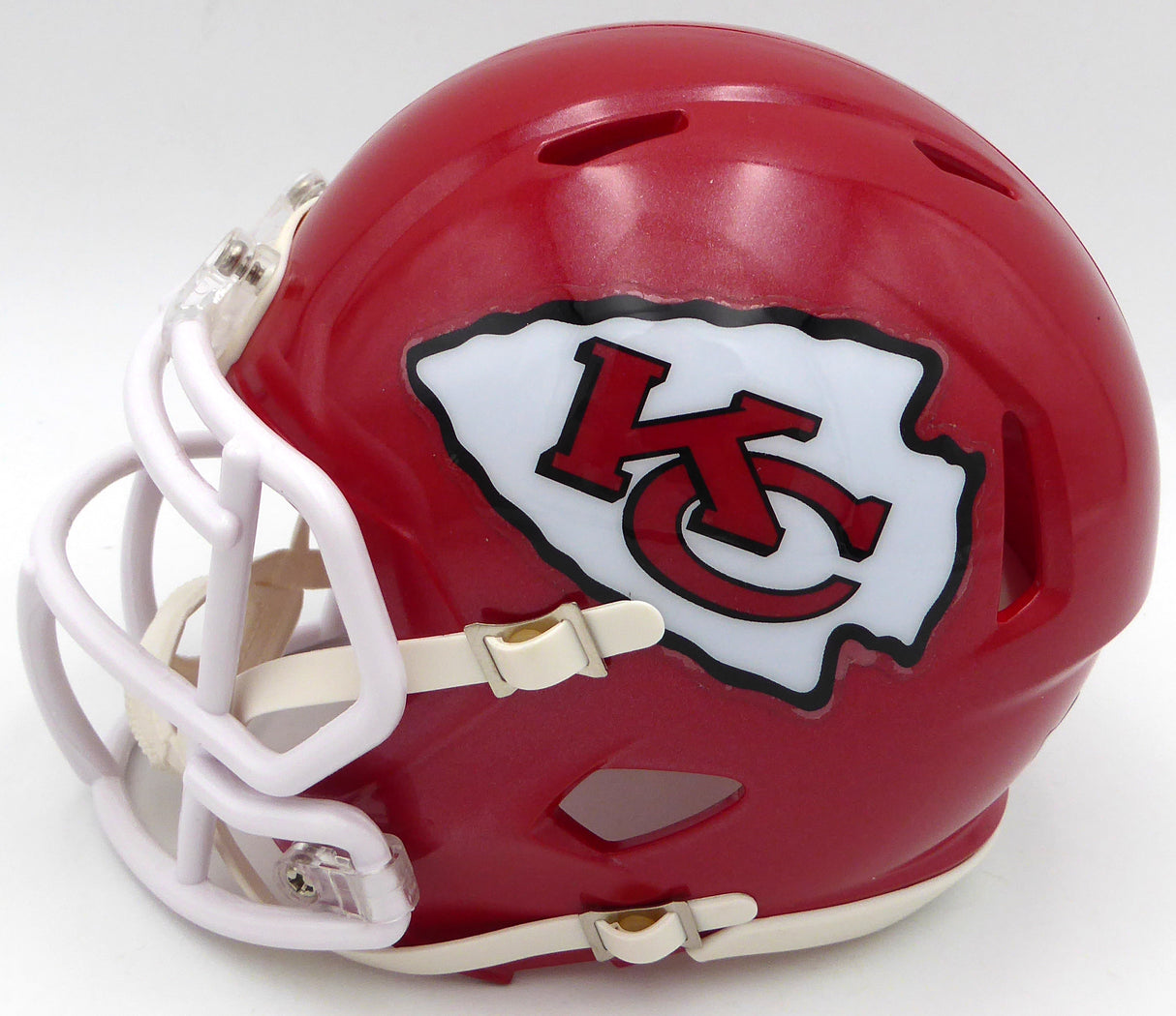 Patrick Mahomes Autographed Kansas City Chiefs Mini Helmet Fanatics Holo #A451020