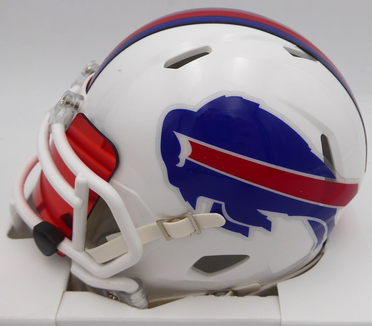 Josh Allen Autographed Buffalo Bills Mini Helmet Beckett BAS QR #W409041