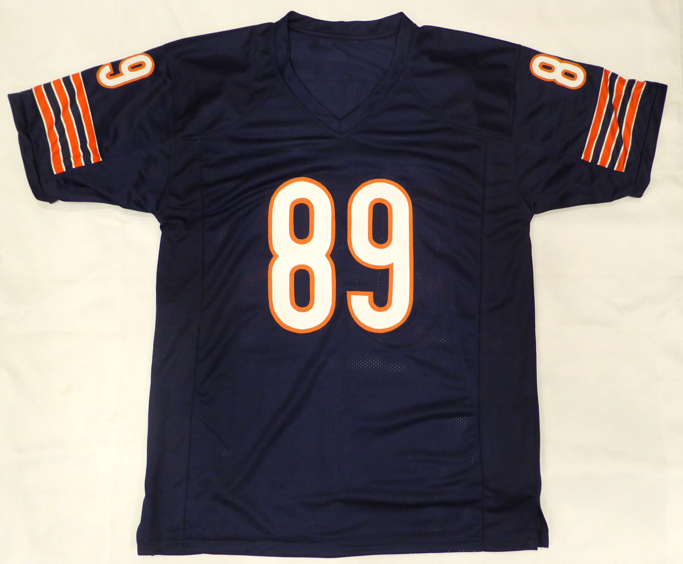 Chicago Bears Mike Ditka Autographed Blue Jersey (Mark) Beckett BAS QR #BK82173