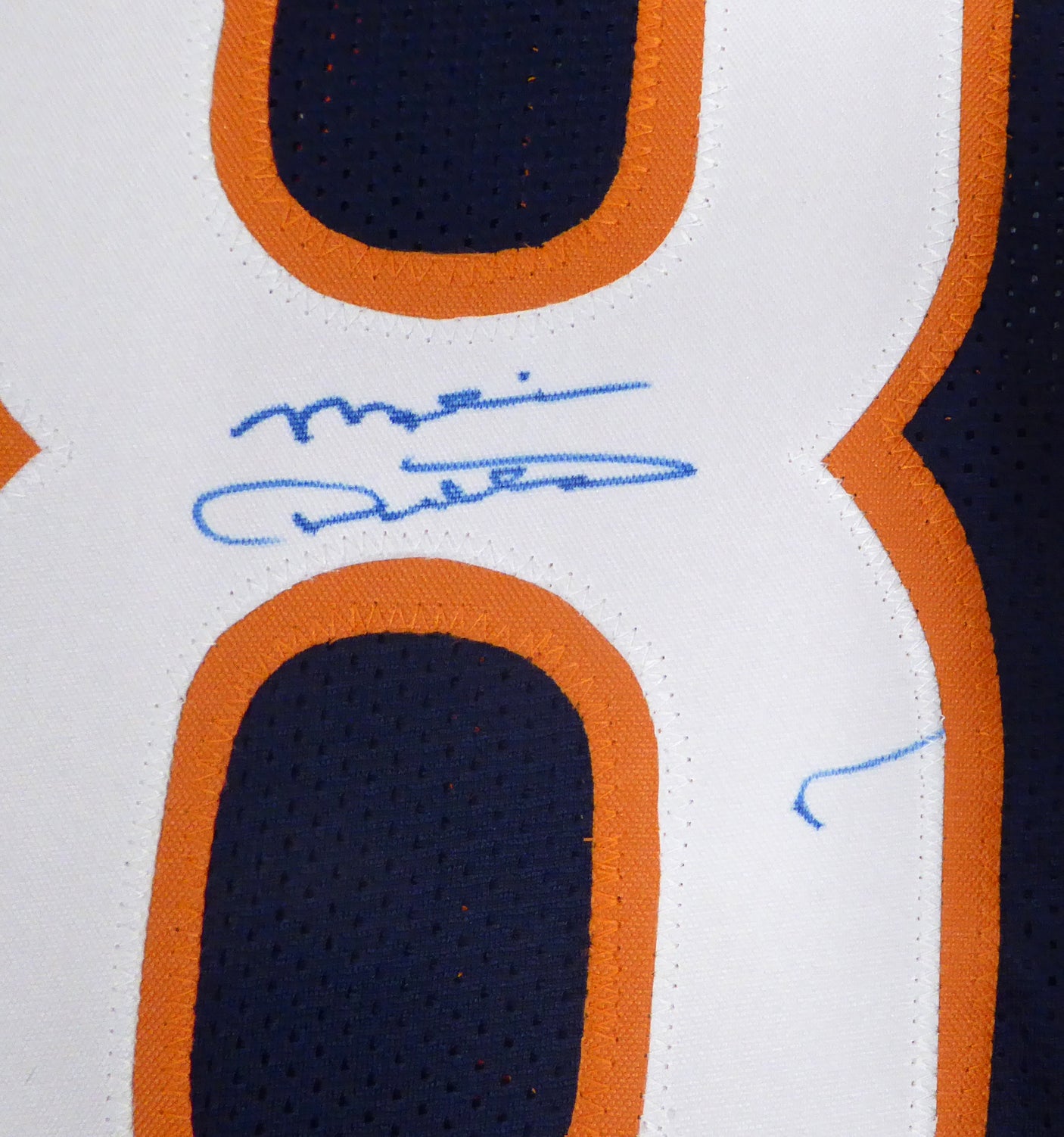 Chicago Bears Mike Ditka Autographed Blue Jersey (Mark) Beckett BAS QR #BK82174