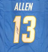 San Diego Chargers Keenan Allen Autographed Light Blue Jersey Beckett BAS QR #BL92180