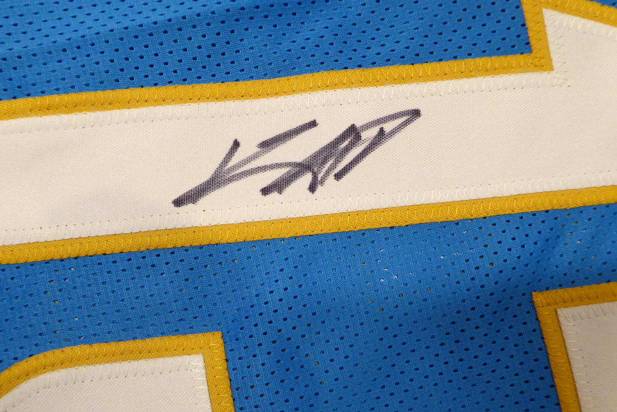 San Diego Chargers Keenan Allen Autographed Light Blue Jersey Beckett BAS QR #BL92180