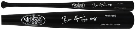 Ben Grieve Signed Louisville Slugger Pro Stock Black Baseball Bat w/98 AL ROY