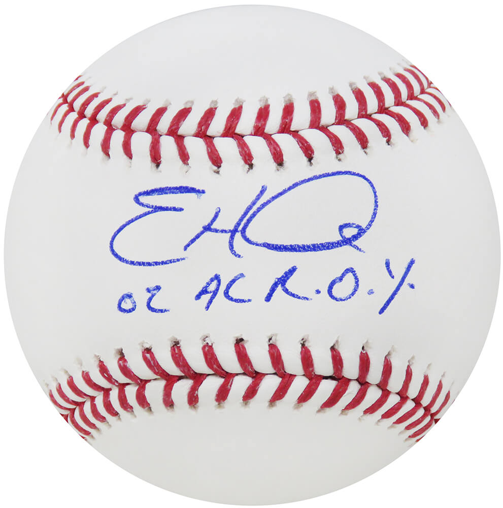 Eric Hinske Signed Rawlings Official MLB Baseball w/02 AL ROY