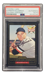 Harmon Killebrew Signed Hillshire Farms Home Run Heroes Card PSA/DNA - Sports Integrity