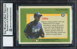 Ichiro Suzuki Autographed 2003 Fleer Platinum Guts and Glory Card #14 Seattle Mariners Auto Grade 10 Beckett BAS #12491254