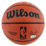 Celtics Larry Bird, Kevin McHale & Robert Parish Signed Wilson Basketball BAS W