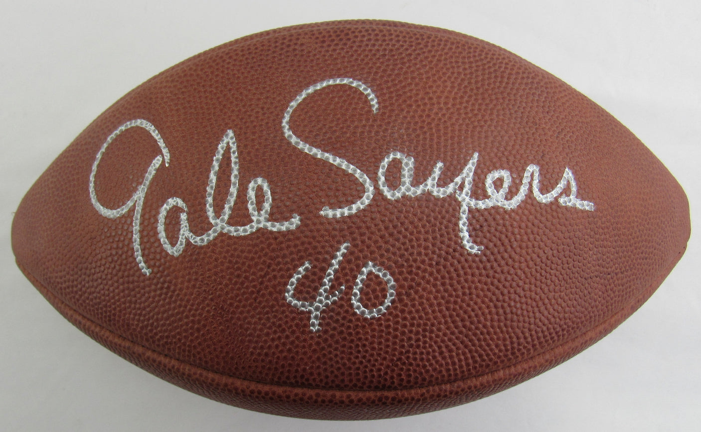 Gale Sayers Signed Auto Autograph Wilson NFL Football JSA AU60237