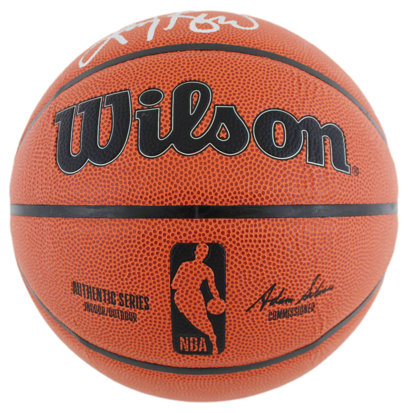 Celtics Larry Bird Authentic Signed Wilson Indoor/Outdoor Basketball BAS Witness