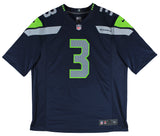 Seahawks Russell Wilson Authentic Signed Navy Blue Nike Jersey Fanatics