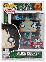 Alice Cooper "Billion Dollar Baby" Signed #69 Funko Pop Vinyl Figure BAS Witness