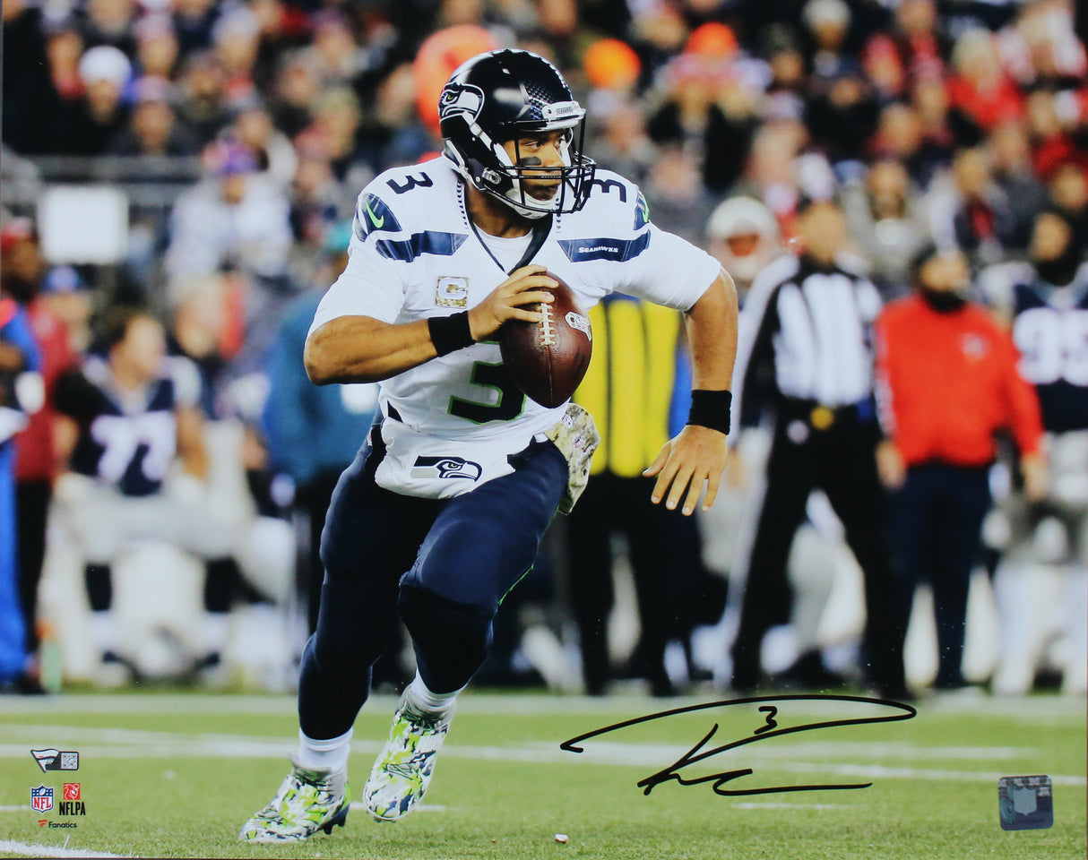 Seahawks Russell Wilson Authentic Signed 16x20 Horizontal Photo Fanatics