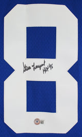 Seahawks Steve Largent "HOF 95" Authentic Signed Blue M&N Jersey BAS Witnessed 1