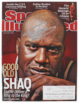 Cavaliers Shaquille O'Neal Signed 2010 Sports Illustrated Magazine BAS Witnessed