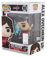 Capitals Alex Ovechkin Signed #10 Funko Pop Vinyl Figure w/ Blue Sig Fanatics