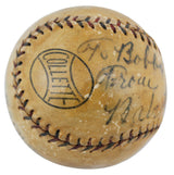 Yankees Babe Ruth Authentic Signed Union League Baseball JSA #YY26431