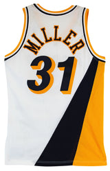 Pacers Reggie Miller "To Shaq" Signed Game Worn 1993-94 Champion Jersey BAS