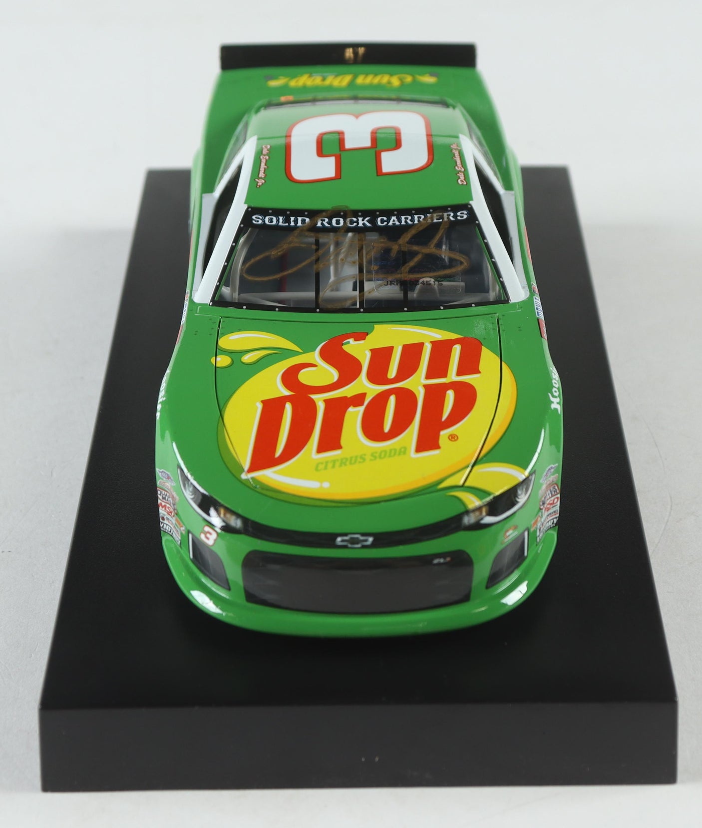 Dale Earnhardt Jr. Autographed 2023 Sun Drop 1:24 Diecast Car w/ JR Motorsports COA