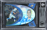 Colts Marshall Faulk Authentic Signed 1997 SPX #9 Card Auto 10! BAS Slabbed