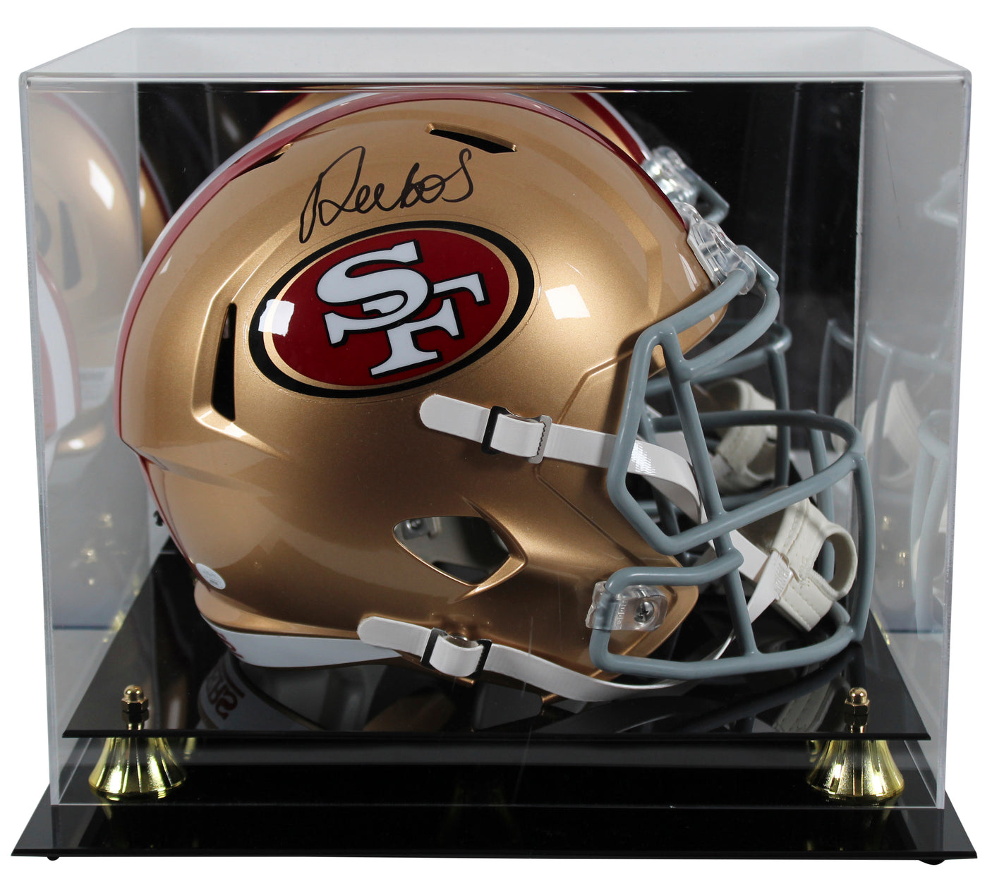 49ers Deebo Samuel Authentic Signed Full Size Speed Rep Helmet w/ Case JSA