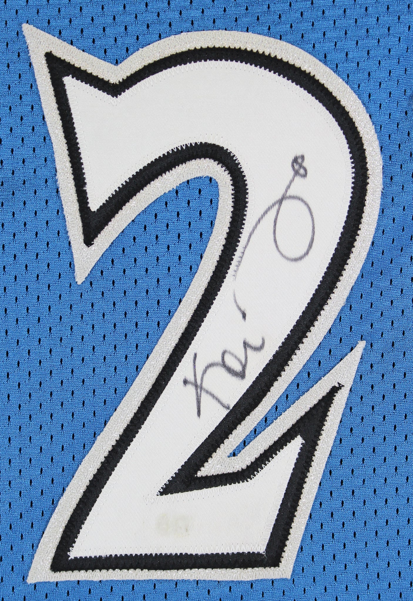 Timberwolves Kevin Garnett Authentic Signed Blue Puma Jersey BAS #AA03178