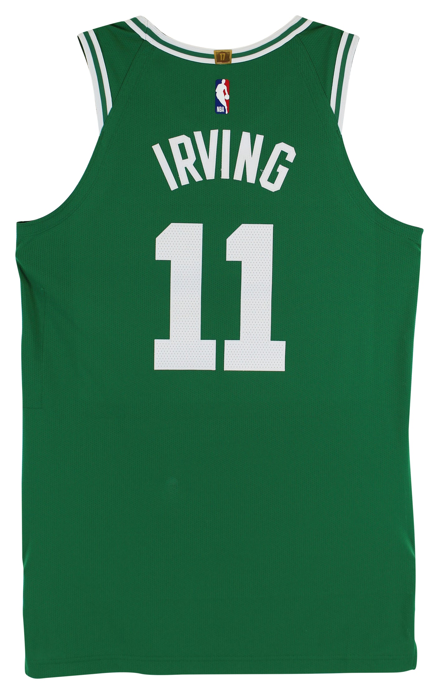 Celtics Kyrie Irving 2019 Game Used Green Nike Jersey Vs Indiana Pacers Fanatics