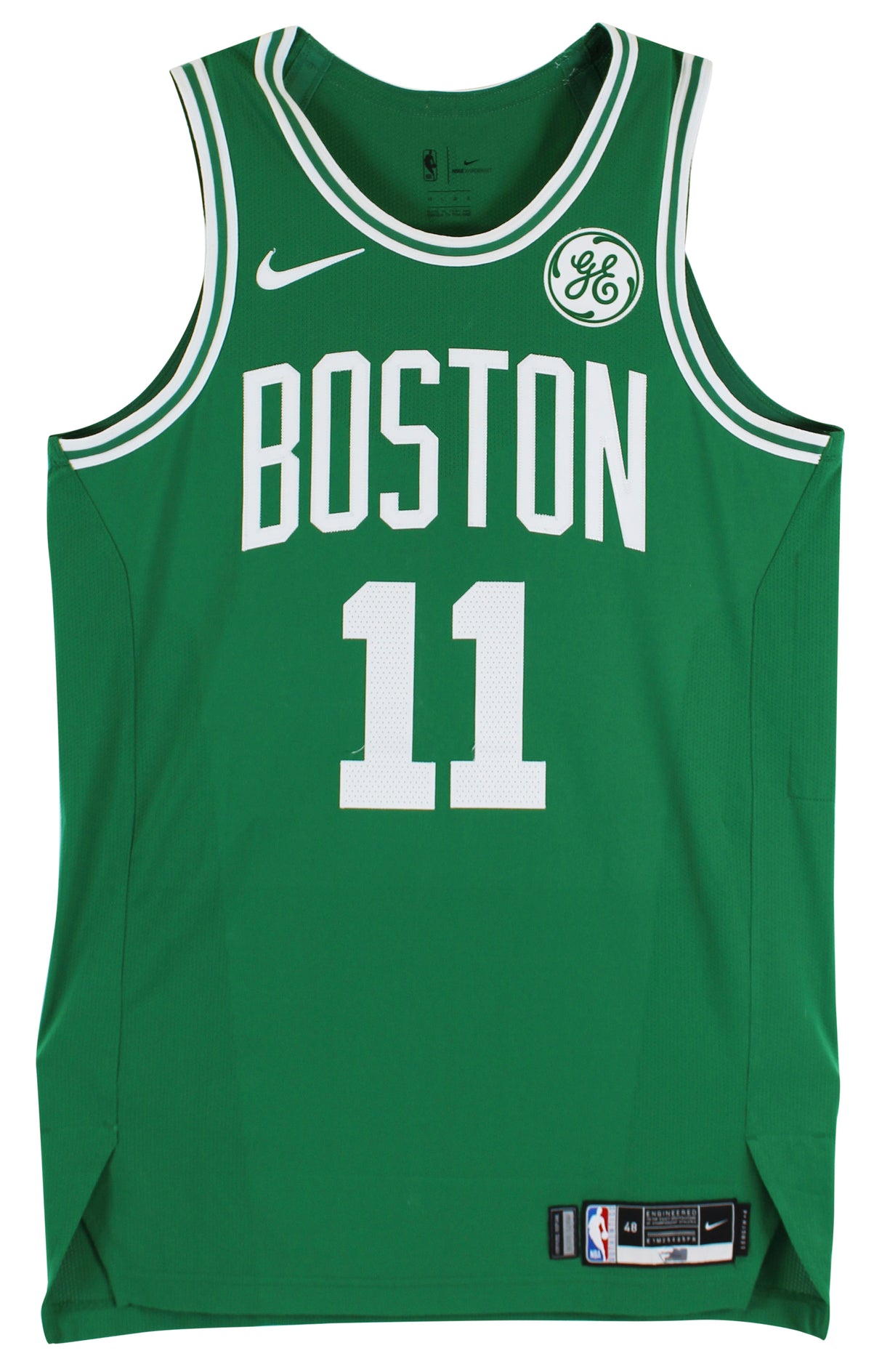 Celtics Kyrie Irving 2019 Game Used Green Nike Jersey Vs Indiana Pacers Fanatics