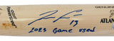 Braves Ronald Acuna Jr. "2023 Game Used" Authentic Signed Game Used Bat MLB Holo