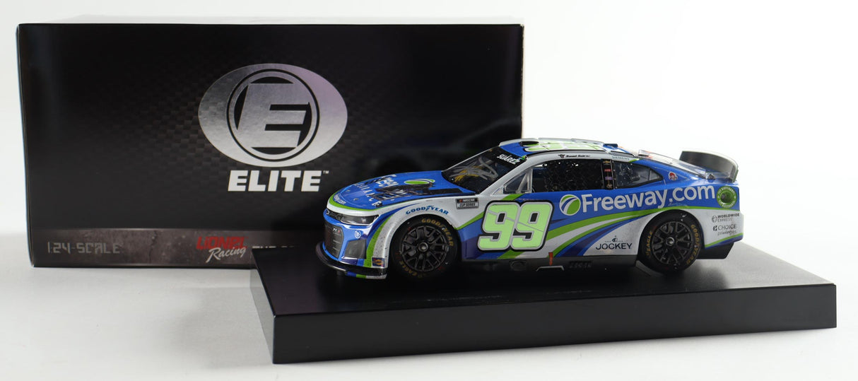 Daniel Suarez Signed 2024 #99 Freeway Insurance | Atlanta Win | 1:24 Elite Diecast Car (Suarez COA)