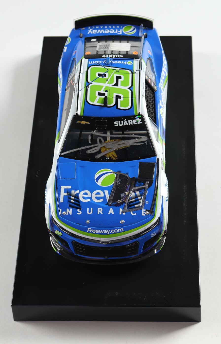 Daniel Suarez Signed 2024 #99 Freeway Insurance | Atlanta Win | 1:24 Elite Diecast Car (Suarez COA)