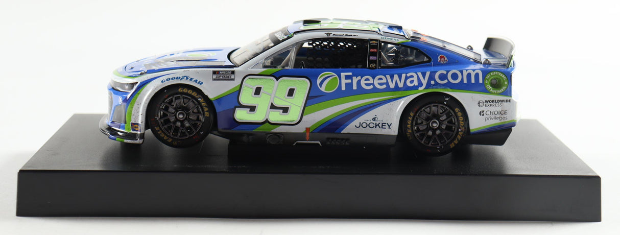 Daniel Suarez Signed 2024 #99 Freeway Insurance | Atlanta Win | 1:24 Elite Diecast Car (Suarez COA)