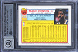 Lakers Magic Johnson Authentic Signed 1992 Topps #54 Card Auto 10! BAS Slabbed