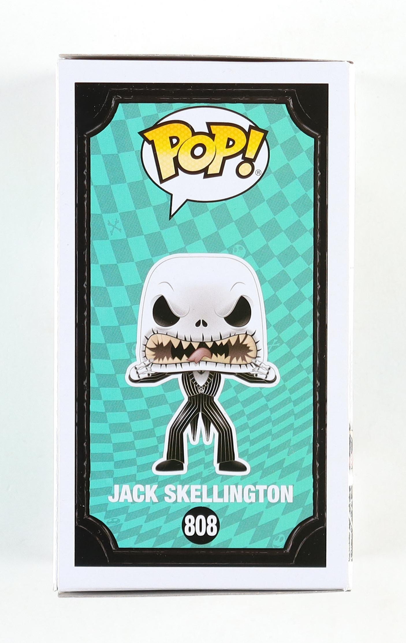 Nightmare Before Christmas Bundle: Signed Jack Skellington Funko Pop + Unsigned Sally Funko Pop