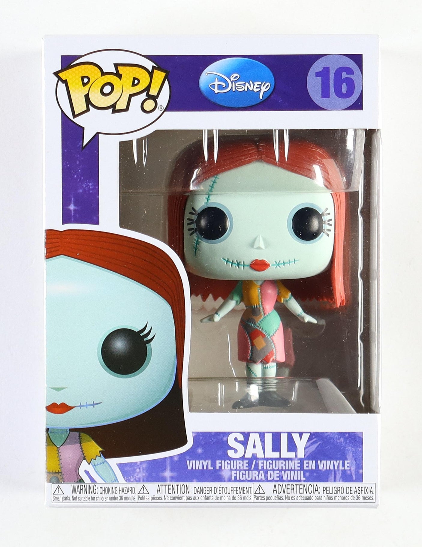 Nightmare Before Christmas Bundle: Signed Jack Skellington Funko Pop + Unsigned Sally Funko Pop