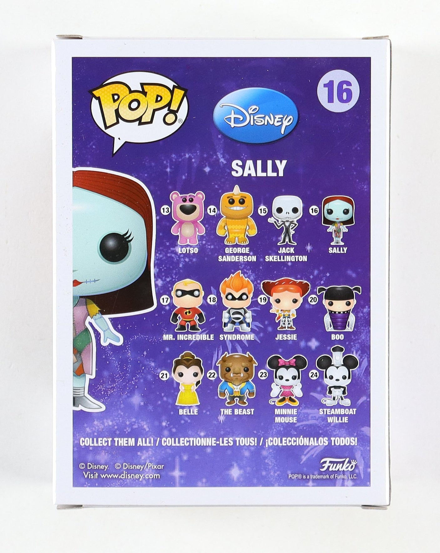 Nightmare Before Christmas Bundle: Signed Jack Skellington Funko Pop + Unsigned Sally Funko Pop