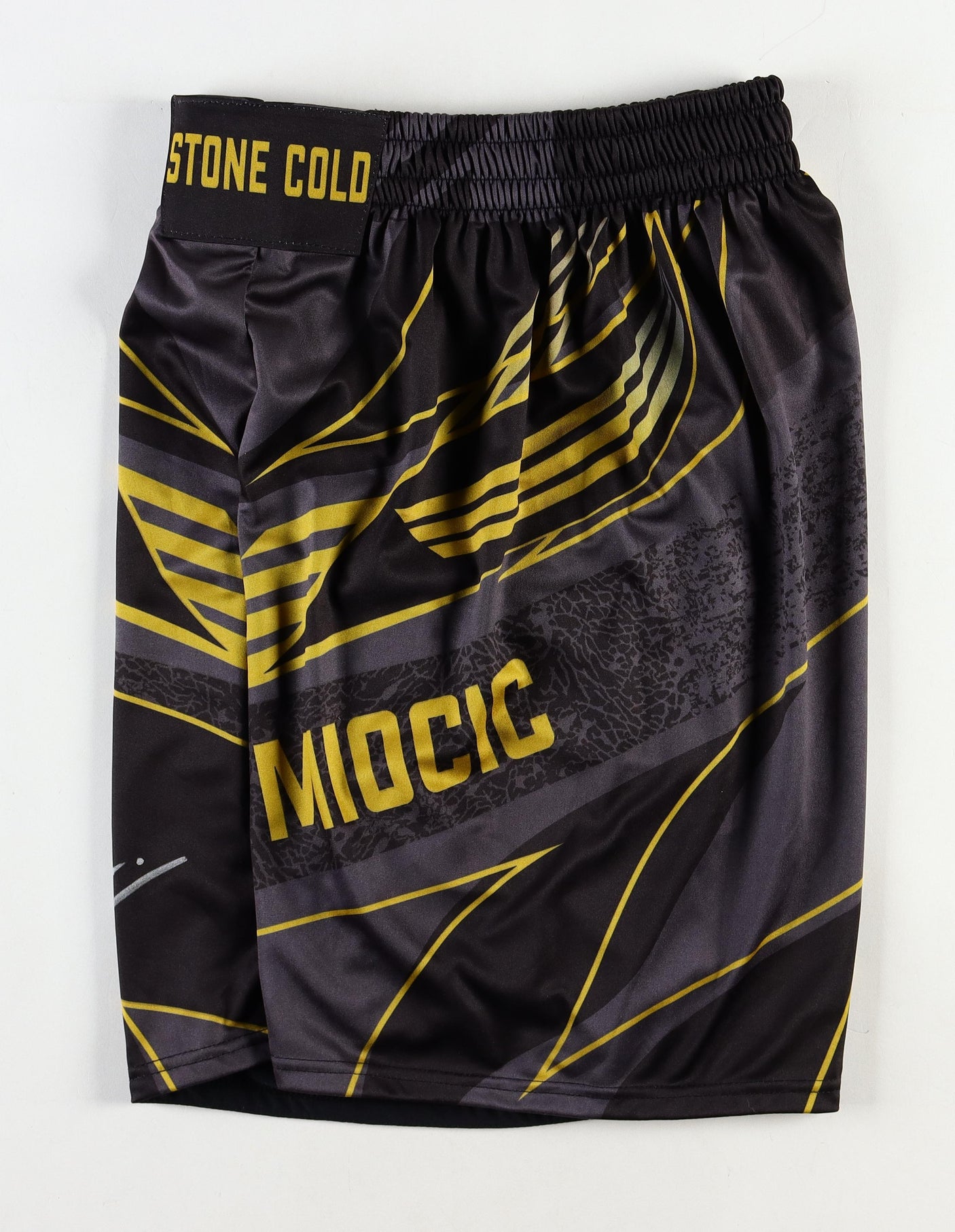 Stipe Miocic Signed Custom Fight Shorts (Beckett Witnessed)