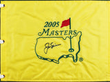 Jack Nicklaus Authentic Signed & Framed 2005 Masters Pin Flag BAS #AD64161