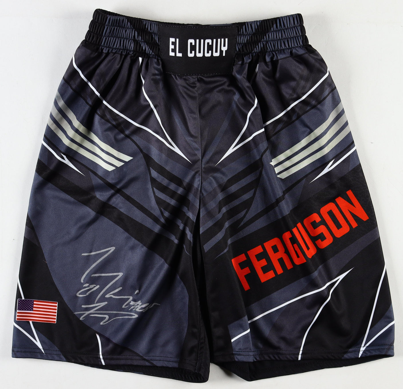 Tony Ferguson Signed Custom Fight Shorts (Beckett Witnessed)