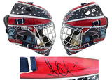 Rangers Henrik Lundqvist Authentic Signed Franklin Hockey Goalie Mask BAS