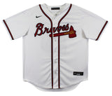 Braves Ronald Acuna Jr. "2018 NL ROY" Signed White Nike Jersey BAS #BJ12731