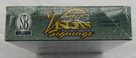 1997 Score Board Visions Signings Basketball Factory Sealed Hobby Box - 16ct