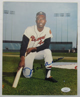 Hank Aaron Signed Auto Autograph 8x10 Photo JSA AX04774