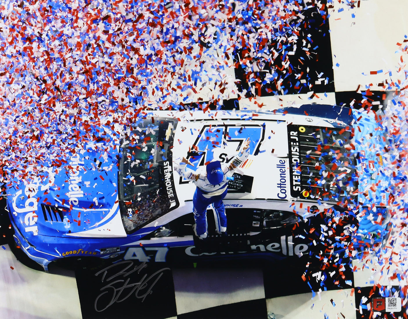 Ricky Stenhouse Jr. Signed 11x14 Photo - Daytona 500 Win | COA