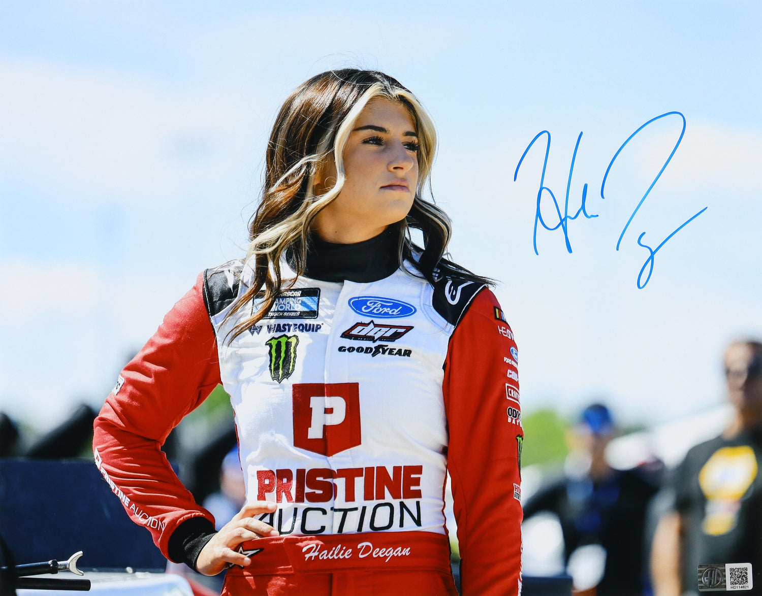 Hailie Deegan XFinity Debut Pristine Auction Signed 11x14 Photo (Deegan ...