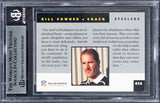 Steelers Bill Cowher Authentic Signed 1992 Pro Line Portraits #414 Card BAS Slab