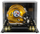 Steelers Najee Harris Signed Flash Speed Mini Helmet W/ Case Fanatics COA