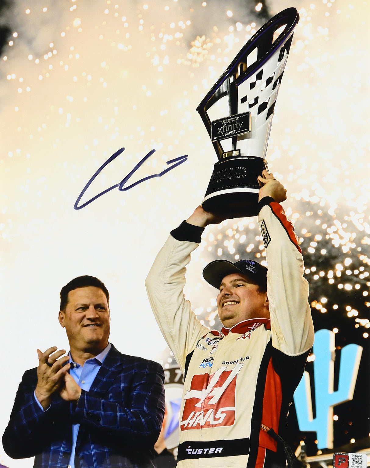 Cole Custer Signed 11x14 Photo (PA)