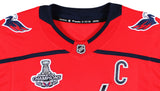 Capitals Alex Ovechkin Signed Red Fanatics Jersey w/ 2018 SCC Patch Fanatics